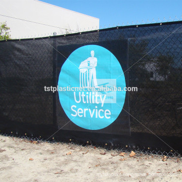 windbreak netting logo printed,customizes fence plastic balcony screen